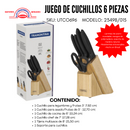 Juego De Cuchillos 6 Unidades 23498/015