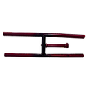 Quemador Tipo H 50 Cm Con Codo Angosto