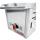 Freidora Petit 3 Lts Acero Inoxidable AROL con Canastilla y Quemador Polidoro