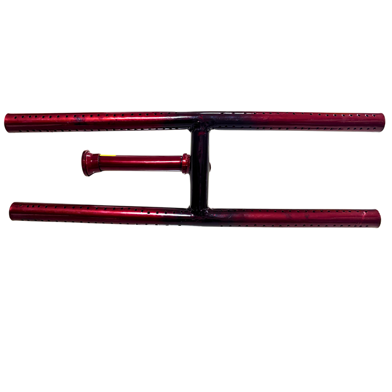 Quemador Tipo H 50 Cm Con Codo Angosto