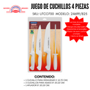 Kit De Chef 4 Piezas Premium