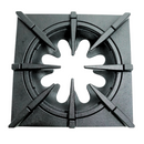 Parrilla de Hierro Fundido Importada 29x28 cm con Centro Removible