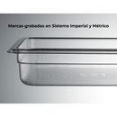 Inserto de Policarbonato 1/1x6 Transparente 32.5x53x6 cm NSF