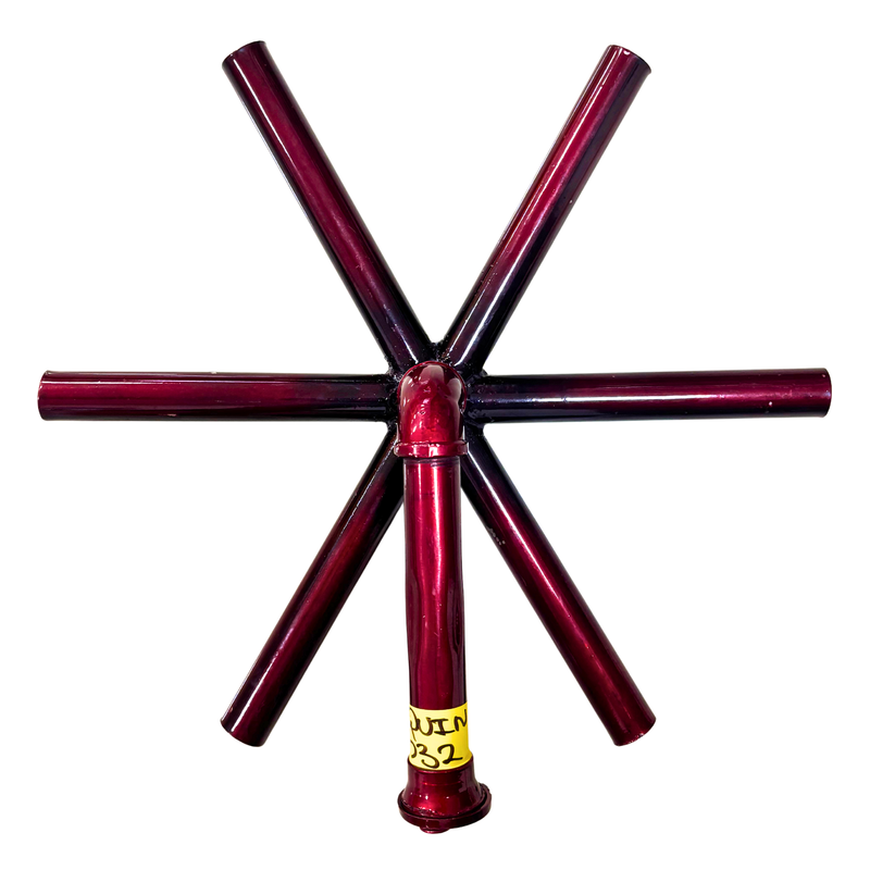 Quemador Estrella 40 Cm Con Codo