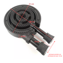 Quemador Industrial a Gas Triple Vulcan 31 cm Hierro Fundido Arol - Electrodomesticos Olvera