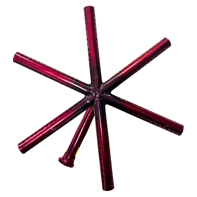 Quemador Estrella 40 Cm Con Codo