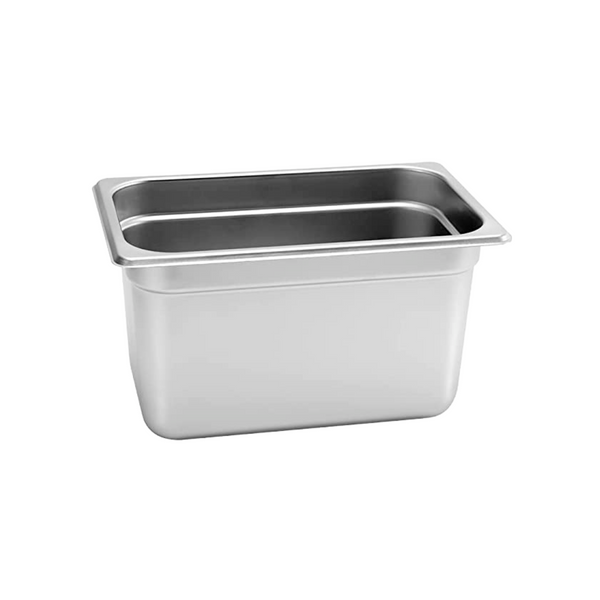 Inserto Contenedor Acero Inoxidable Con Tapa 1/4x20 cm AROL NSF