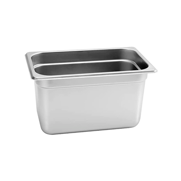 Kit Inserto Con Tapa Acero Inoxidable CUARTO 1/4x15 Cm 26x16x15 AROL NSF, 6L