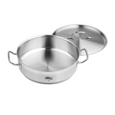 Budinera de Acero Inoxidable 27 Lts, 45x17 cm