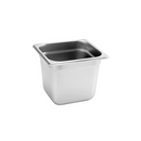 Inserto Contenedor Acero Inoxidable Con Tapa 1/6x15 cm AROL NSF