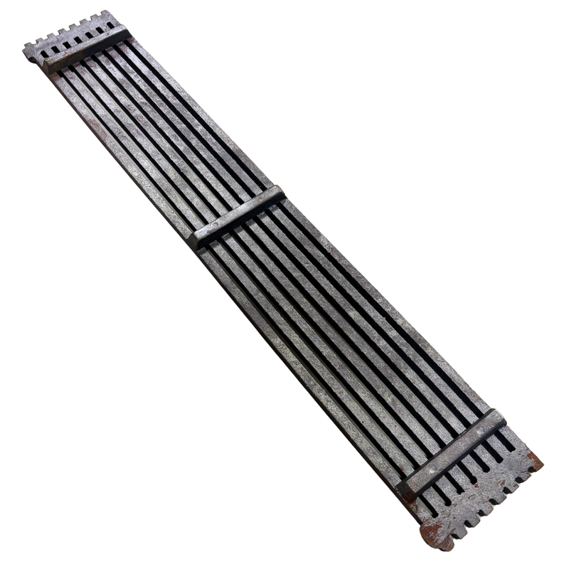 Parrilla De Hierro Fundido Para Asador 60x10 Cm