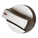 Perilla para Estufa Industrial, Alta Calidad, Plateada, 5.5 cm, Modelo X-01 AROL