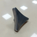 Perilla Triangular Metálica Pulida Con Opresor Universal Estufa Parrilla