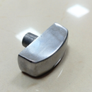 Perilla Recta Cromada Universal Para Estufa Y Parrilla