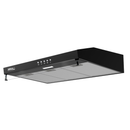 Campana Extractora Slim 80 cm, Vidrio Frontal, Negra, Pared CSL-80BL