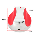 Perilla Redonda Modelo K con Opresor Rojo para Estufa Industrial