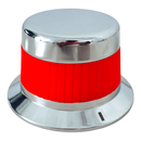 erilla Metálica Roja AROL Tipo Coriat Con Opresor Cromado, Para Estufa Industrial