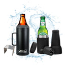 Enfriador de Cerveza Porta Caguamon & Porta Botella - Paquete Cervezero BLACK - Para Caguamones Caguamas Botellas y Latas