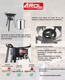 Base Para Disco Estufón Con Quemador Alta Presión Arol