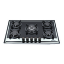 Combo Premium Parrilla 5Q Vidrio Bitono y Campana Slim 80 cm Negra – AROL P-CN5Q77A + CSL-80BL