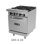 Estufa 4 Quemadores Con Horno Asber