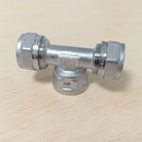 Tee Compresión Multicapa IUSA 16x16x1/2 NPT Hembra Gas