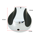 Perilla Redonda Modelo K con Opresor Negro para Estufa Industrial