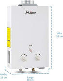 Calentador Instantáneo Primo 1 Servicio 6 L Para Gas Nat.