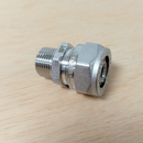Conector Regulador Gas IUSA 3/8 Compresión a 3/8 NPT Macho