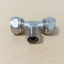 Tee Compresión Multicapa IUSA 16x16x1/2 NPT Macho Gas