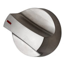 Perilla para Estufa Industrial, Alta Calidad, Plateada, 5.5 cm, Modelo X-01 AROL