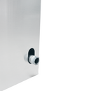 Baño María Acero Inoxidable AROL para 6 Insertos de 1/4 con 2 Separadores