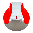 Perilla Redonda Modelo K con Opresor Rojo para Estufa Industrial