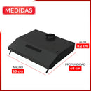 Campana Extractora Slim 60 cm, Vidrio Frontal, Negra, Pared CSL-60BL