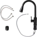 Mezcladora de Cocina Monomando Negro Mate