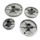 Quemadores para Parrilla Empotrable Básico AROL | Juego de 4 Piezas