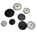 Quemadores para Parrilla Empotrable Básico AROL | Juego de 4 Piezas