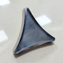 Perilla Triangular Metálica Pulida Universal Estufa Parrilla Sin Opresor