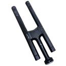 Quemador Tipo H Doble Flama 50 Cm Hierro Fundido