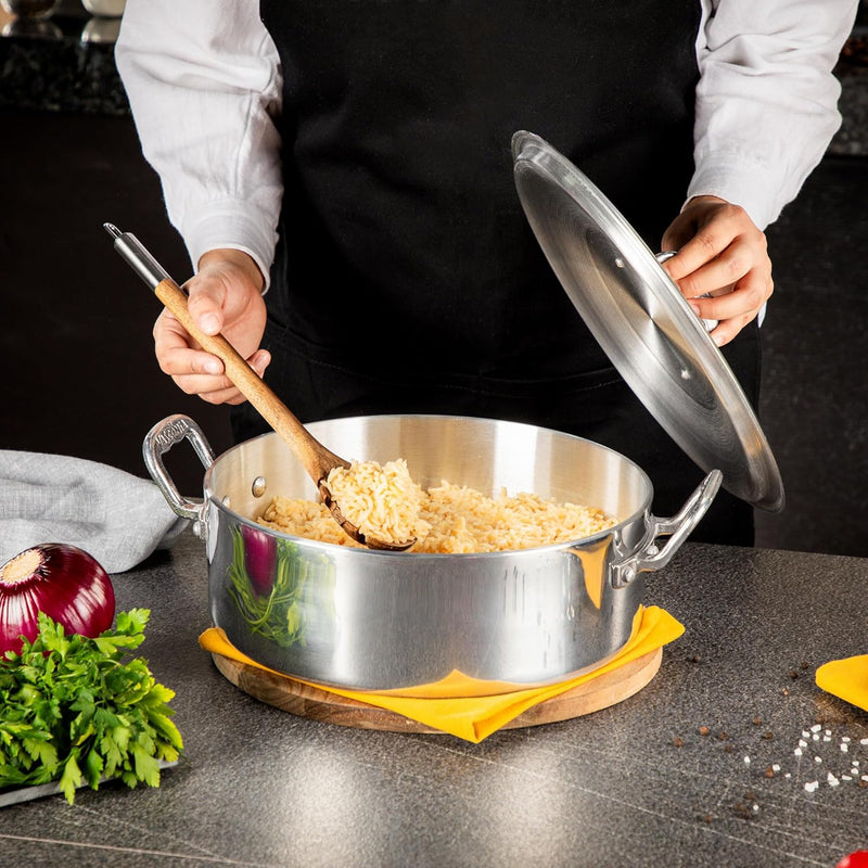 Budinera Vasconia Acorazada 28 cm Aluminio Profesional