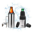 Enfriador de Cerveza Porta Caguamon & Porta Botella - Paquete Cervezero Silver - Para Caguamones Caguamas Botellas y Latas