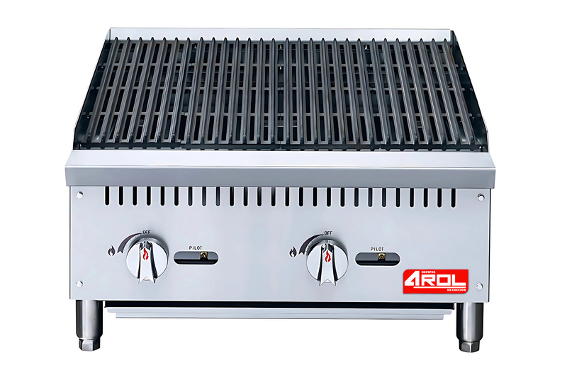 Asador 24” 2 Quemadores Gas LP Modelo ARCB24 AROL