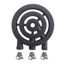 Quemador Triple Solar AROL 29 Cm 3/4 Industrial Con 3 Ventilas