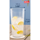 Vaso de Policarbonato 32 oz Transparente AROL