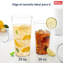 Vaso de Policarbonato 32 oz Transparente AROL