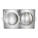 Comal de Acero Inoxidable Bola Pozo 50 x 80 cm - Electrodomésticos Olvera