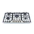 Parrilla de Gas 5 Quemadores, Acero Inoxidable, Empotrable, 90 cm, P-IN5Q86A