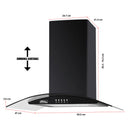 Combo Parrilla Bitono Y Campana Extractora 60 cm Modelos C-BL1F60 Y P-CN4Q60