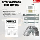 Combo Parrilla Bitono Y Campana Extractora 60 cm Modelos C-BL1F60 Y P-CN4Q60