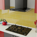 Combo Parrilla Empotrable 5 Quemadores P-CN5Q87A y Campana Extractora 90 cm C-BL2F90 Vidrio Negro AROL